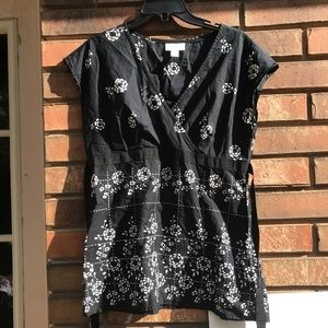 Ann Tyler loft floral blouse
